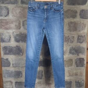Tint Jeans The Flawless Mid Rise Legging Woman's Size 10 Skinny‎ Light Wash
